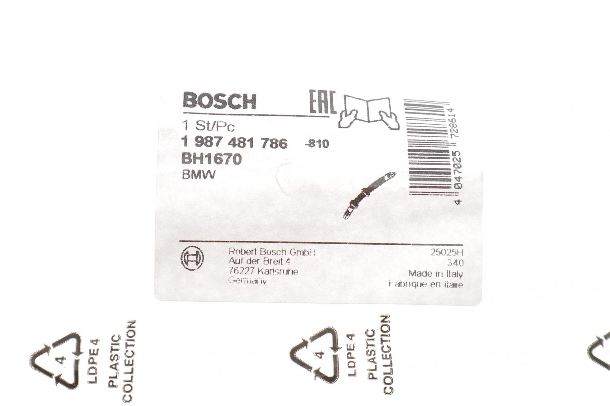 1987481786 BOSCH