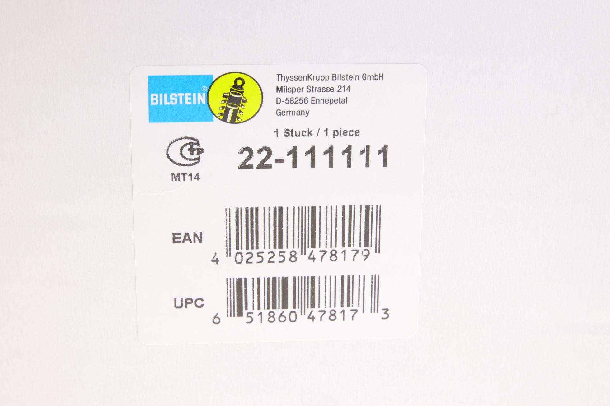 22111111 BILSTEIN