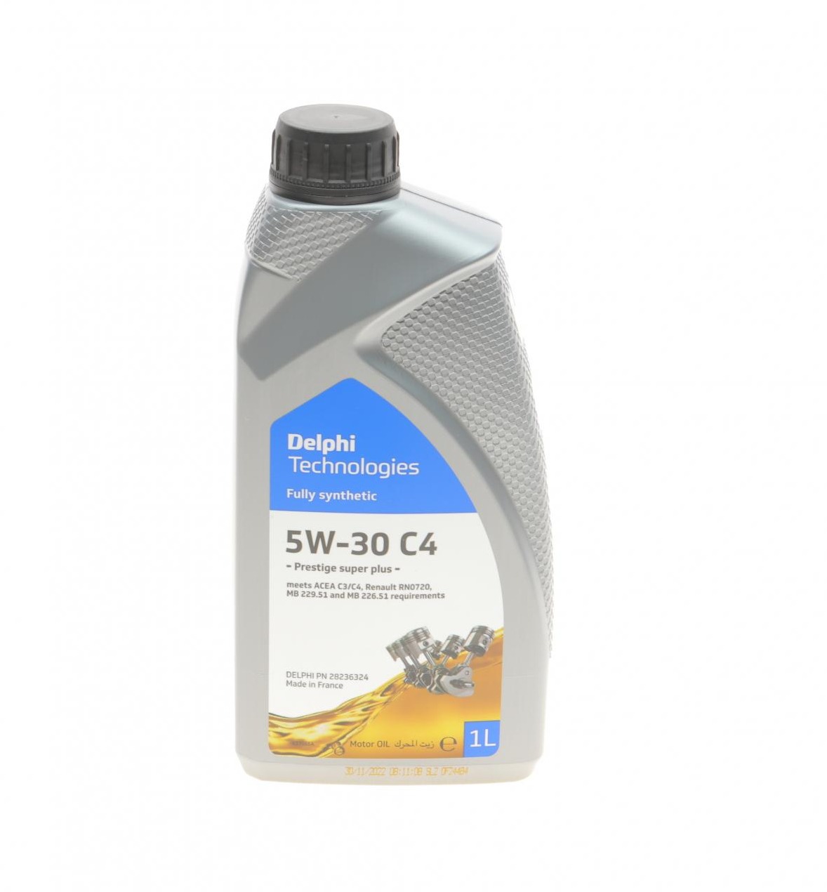 Олива моторна prestige super plus c4 5w-30 1l