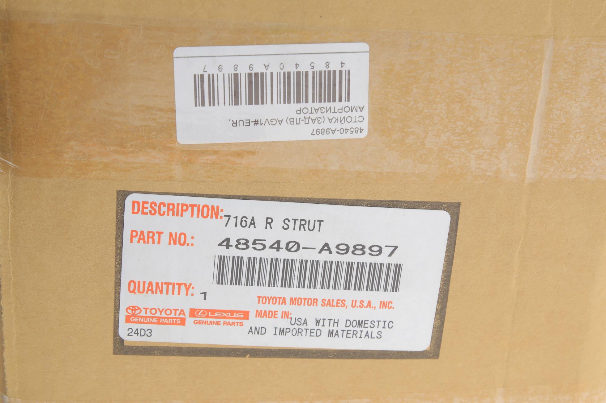 48540A9897 TOYOTA-LEXUS