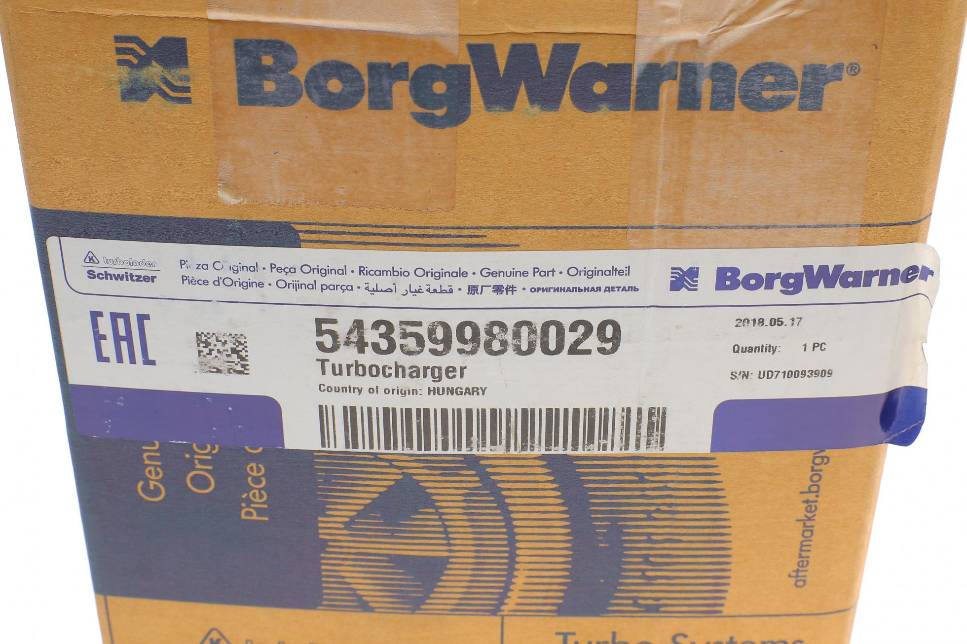 54359980029 BorgWarner