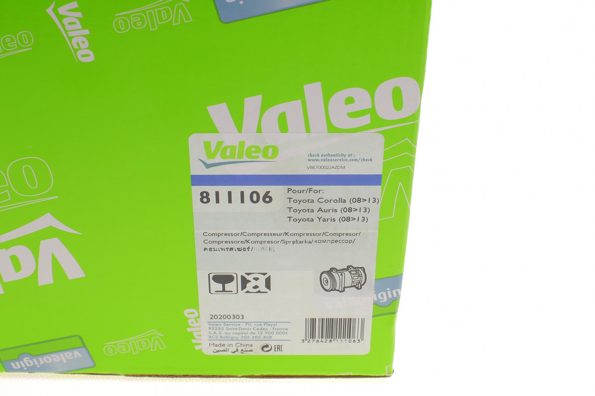 811106 VALEO