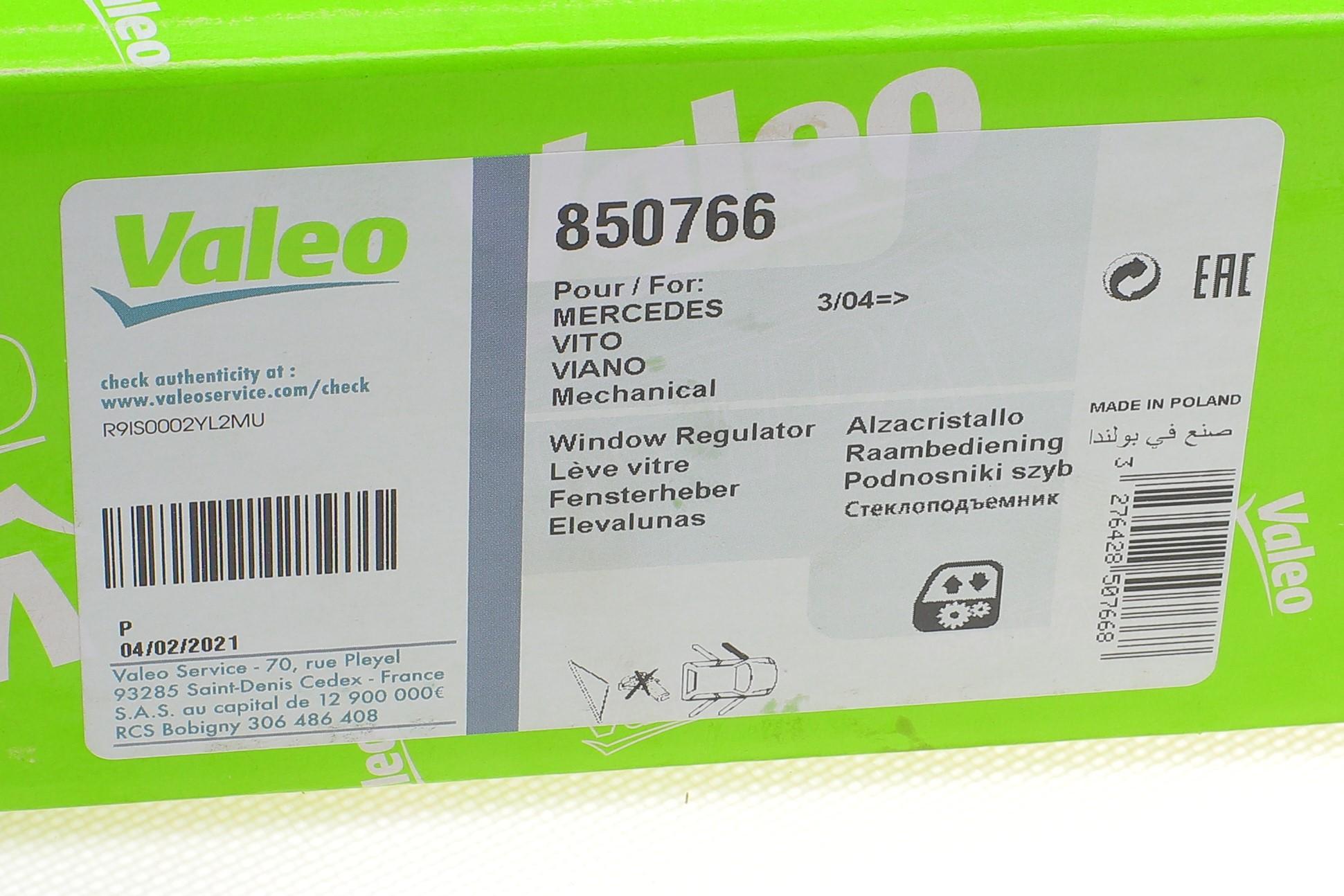 850766 VALEO