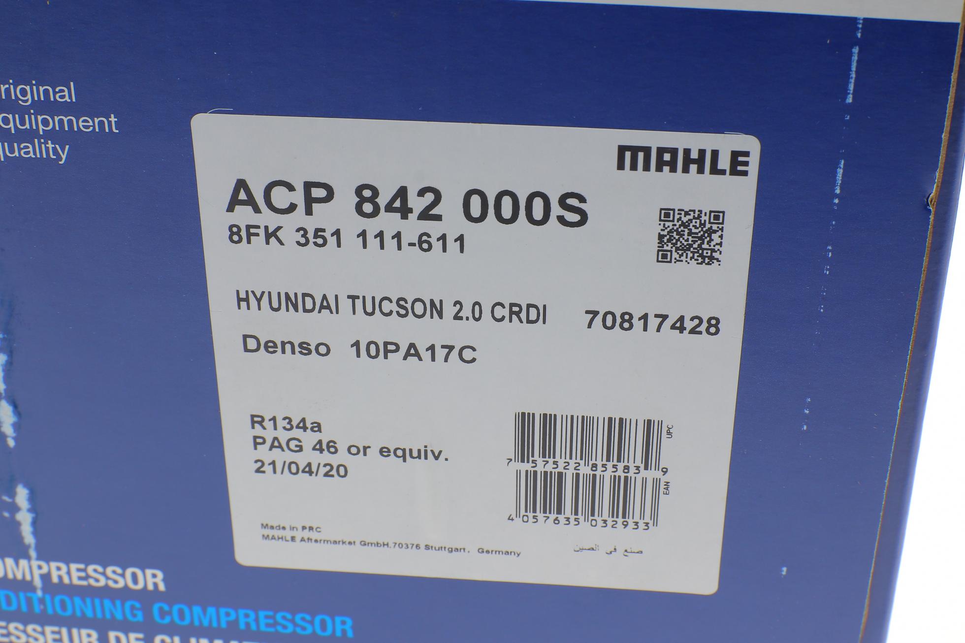 ACP842000S MAHLE