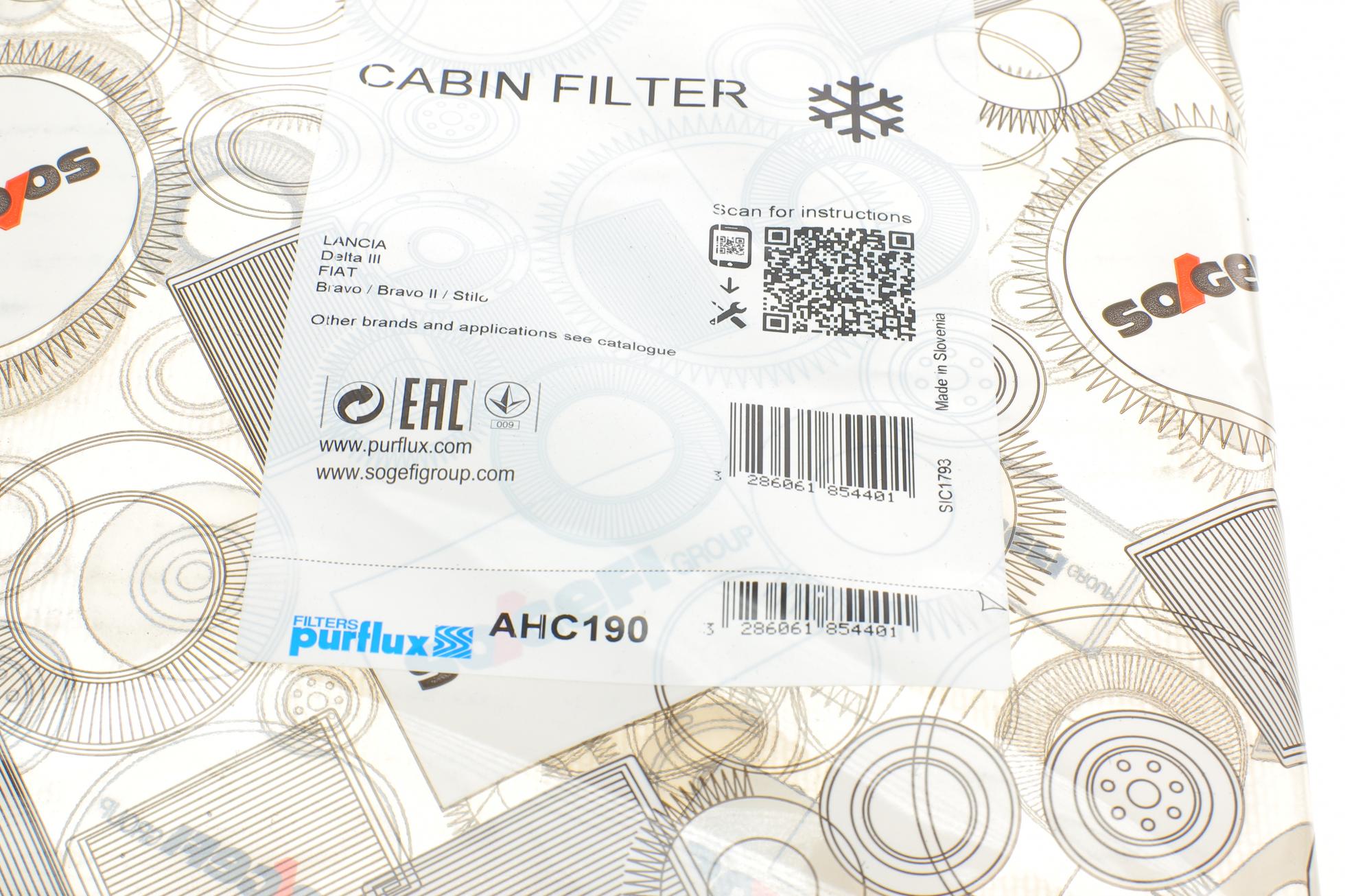 AHC190 PURFLUX