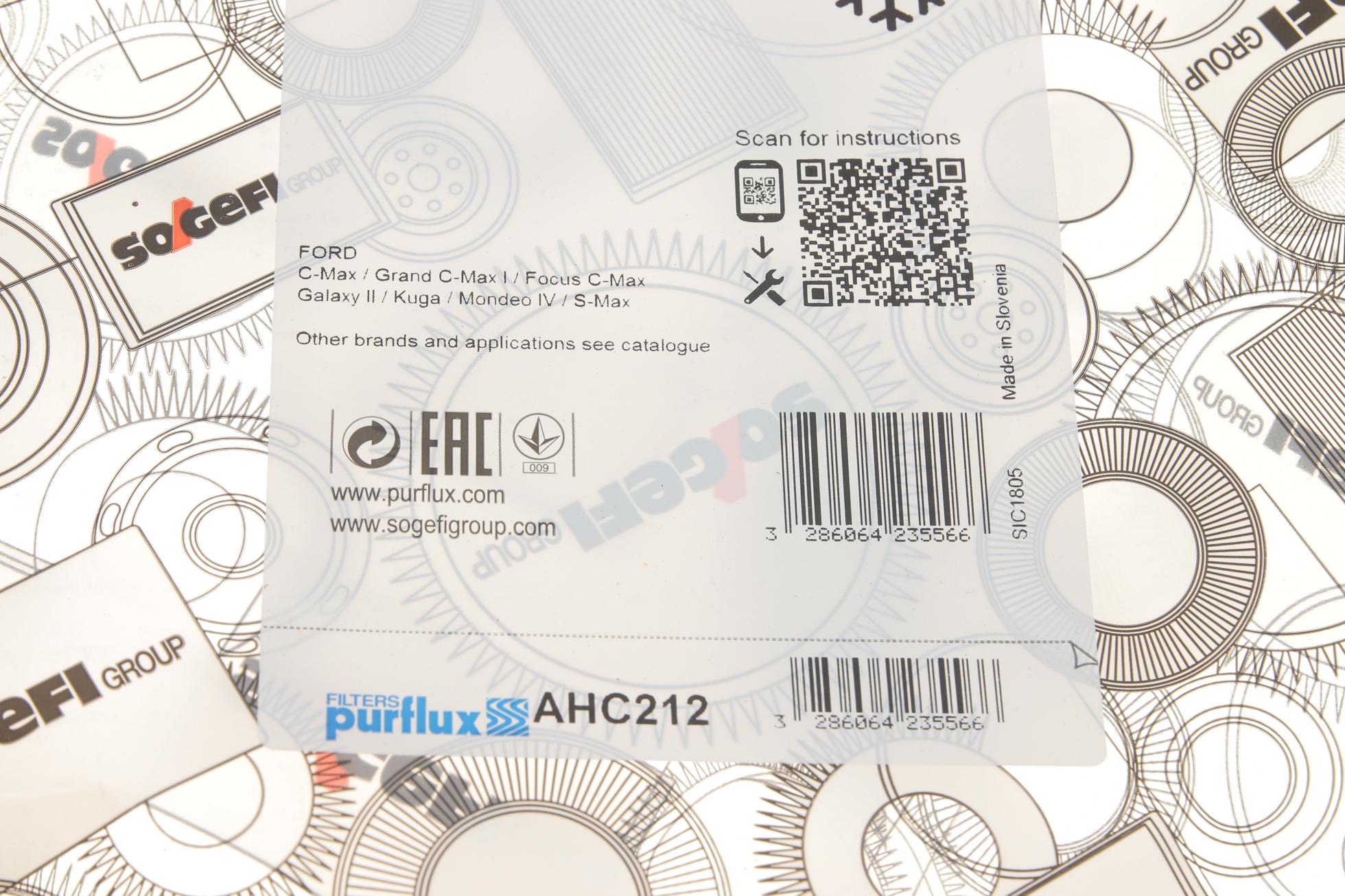 AHC212 PURFLUX