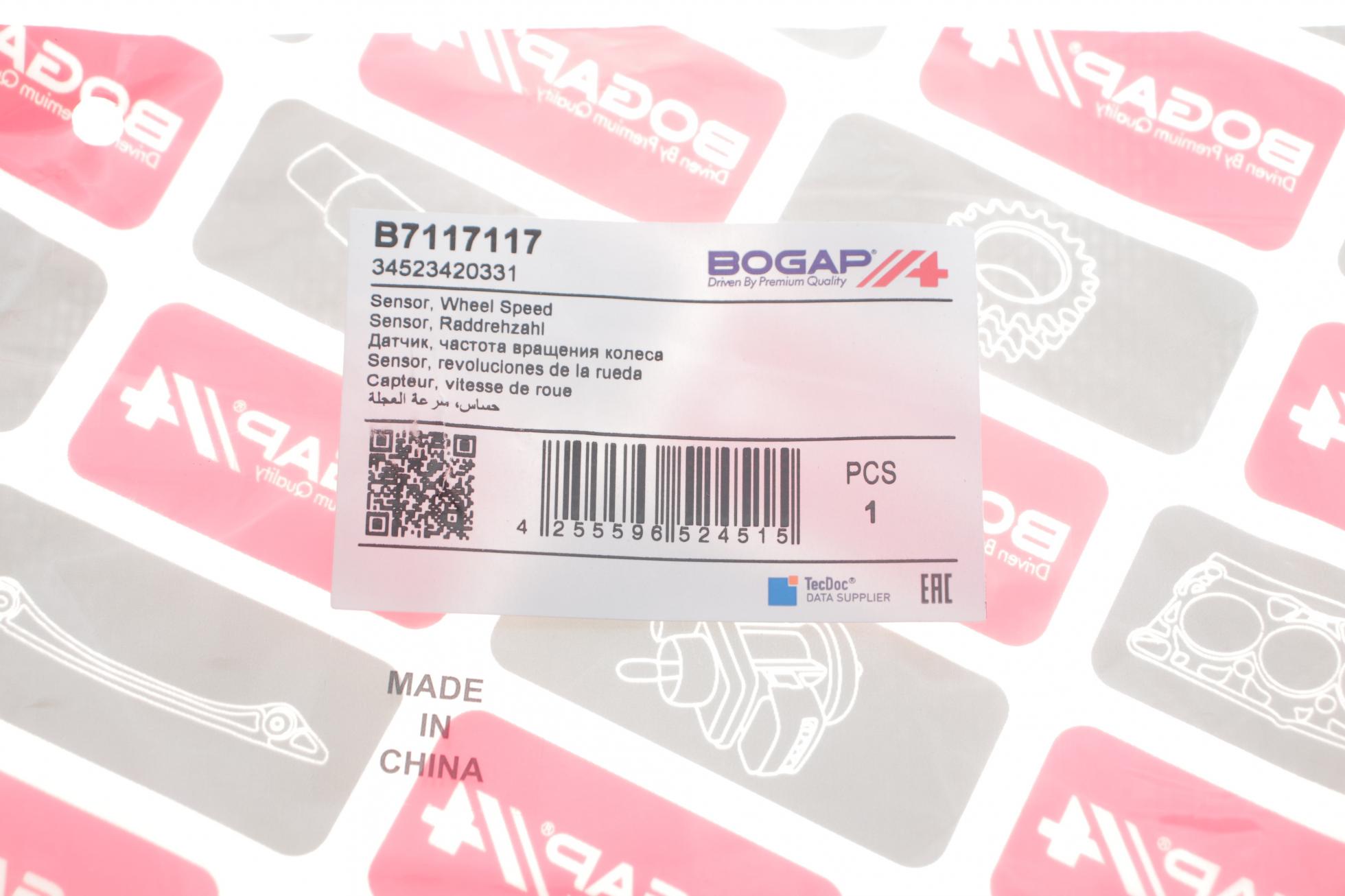 B7117117 BOGAP