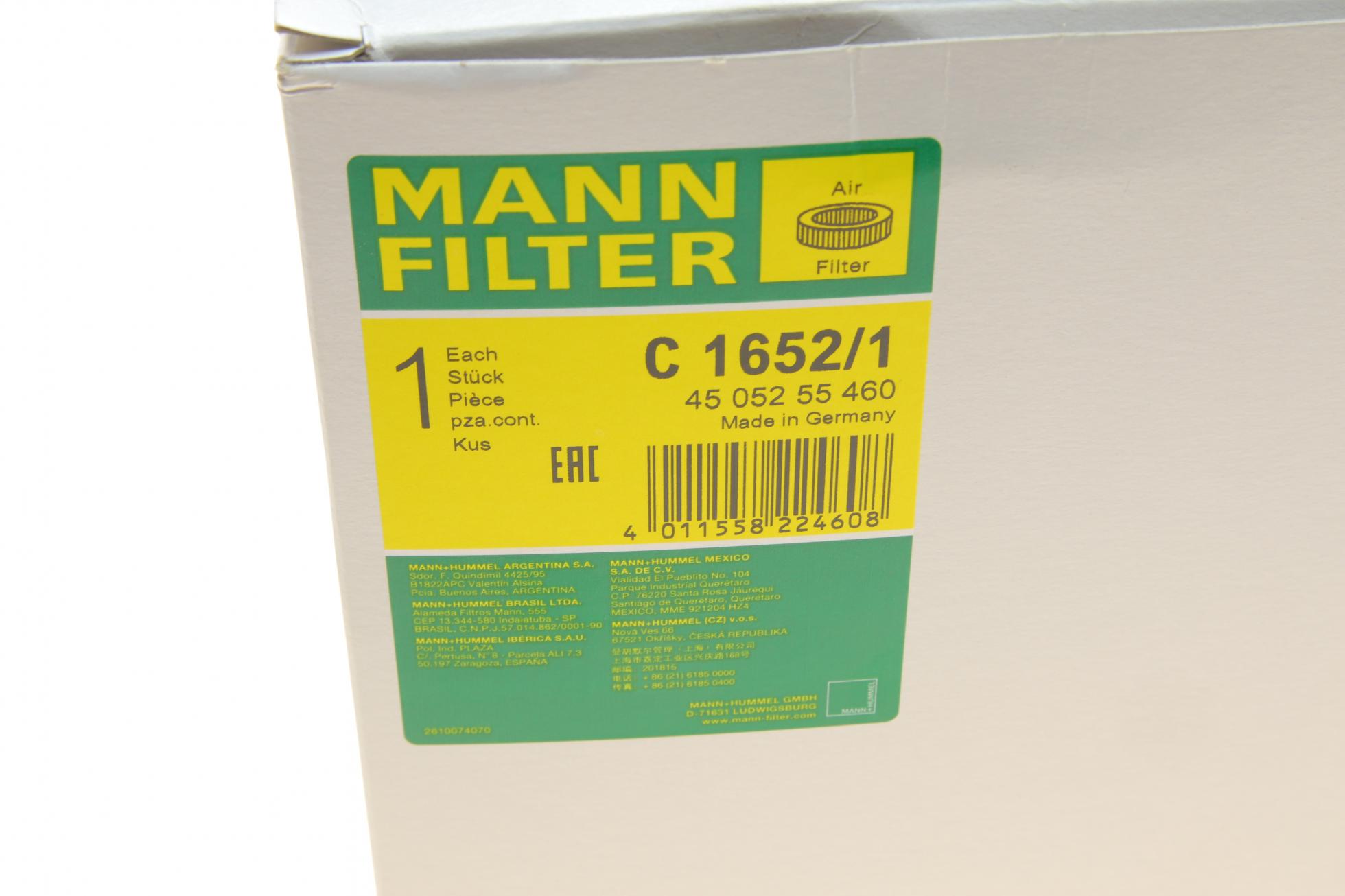 C16521 MANN-FILTER