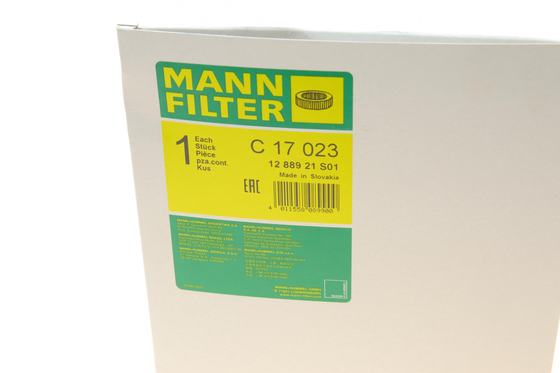 C17023 MANN-FILTER