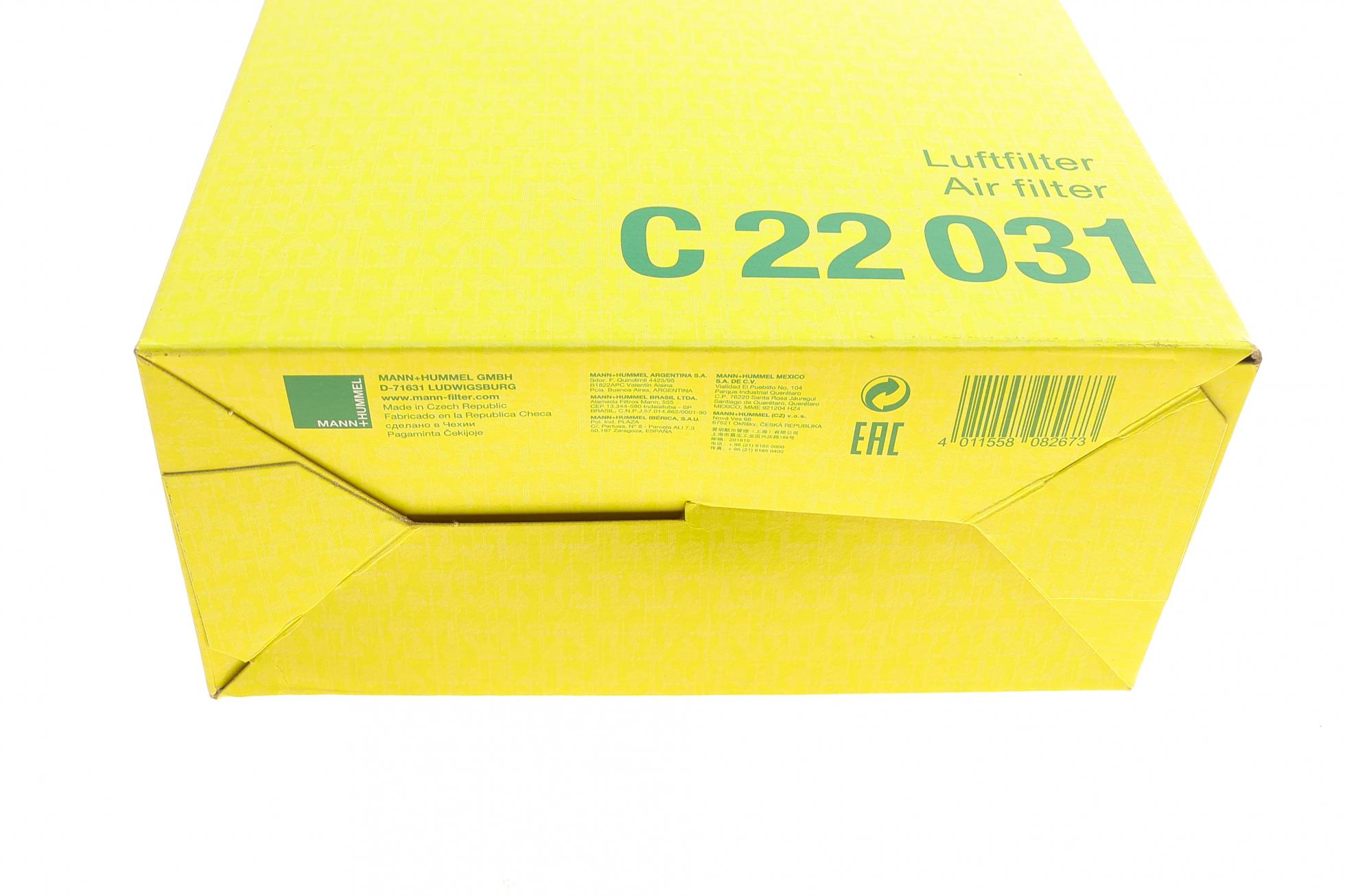 C22031 MANN-FILTER
