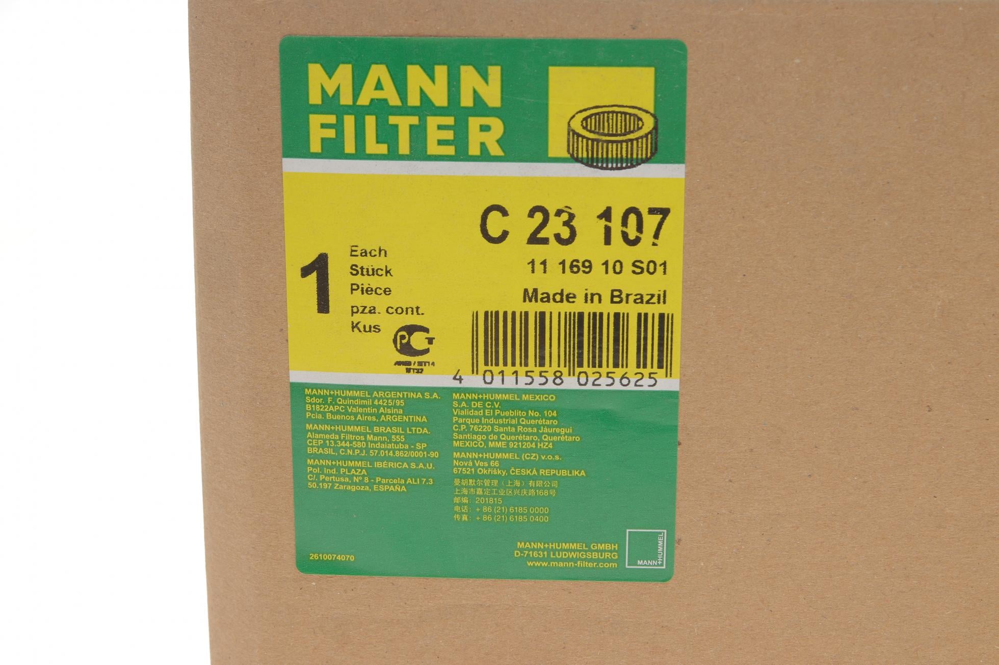 C23107 MANN-FILTER
