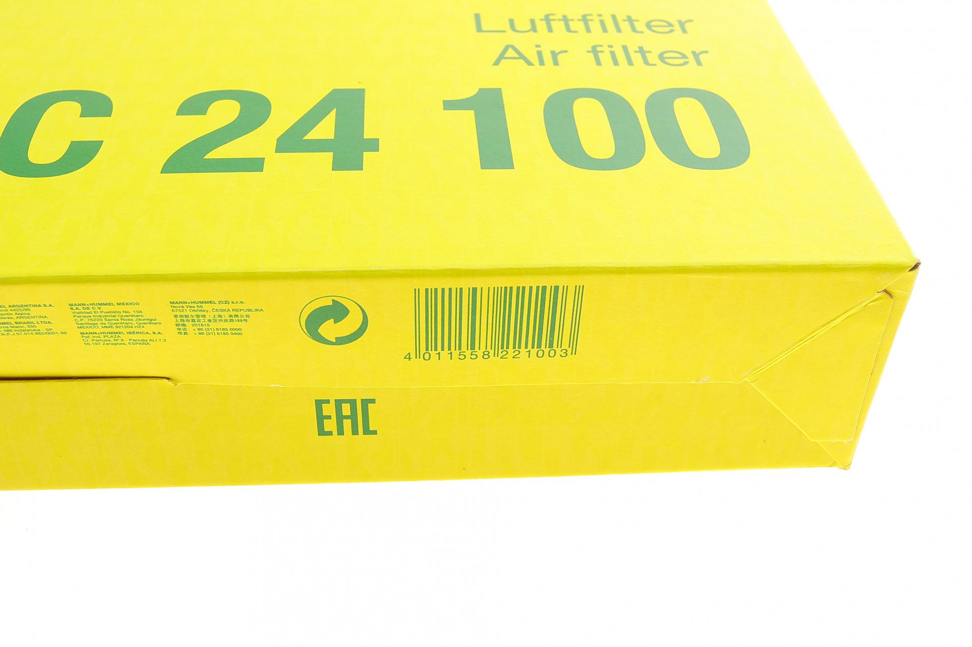 C24100 MANN-FILTER