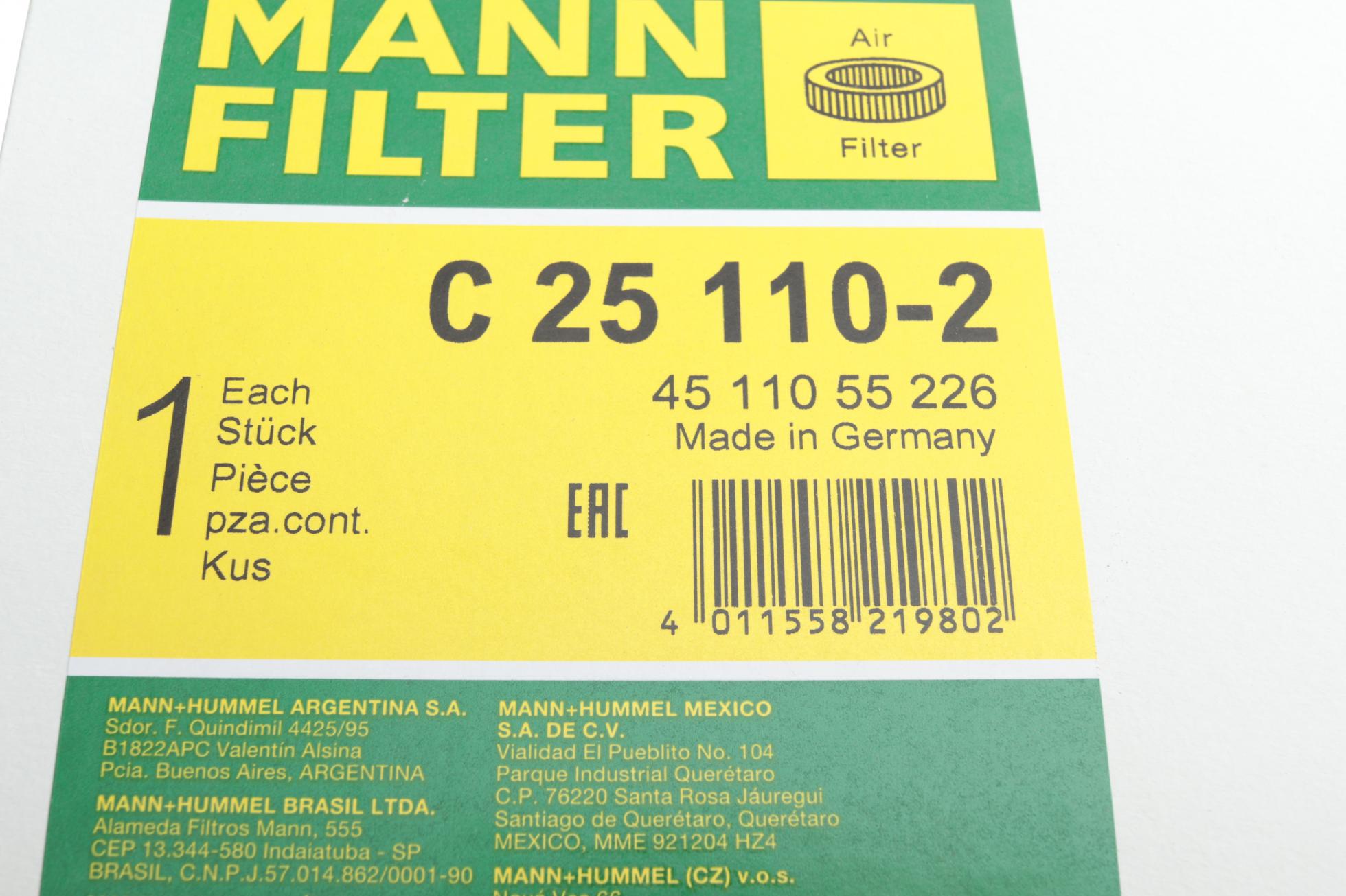 C251102 MANN-FILTER