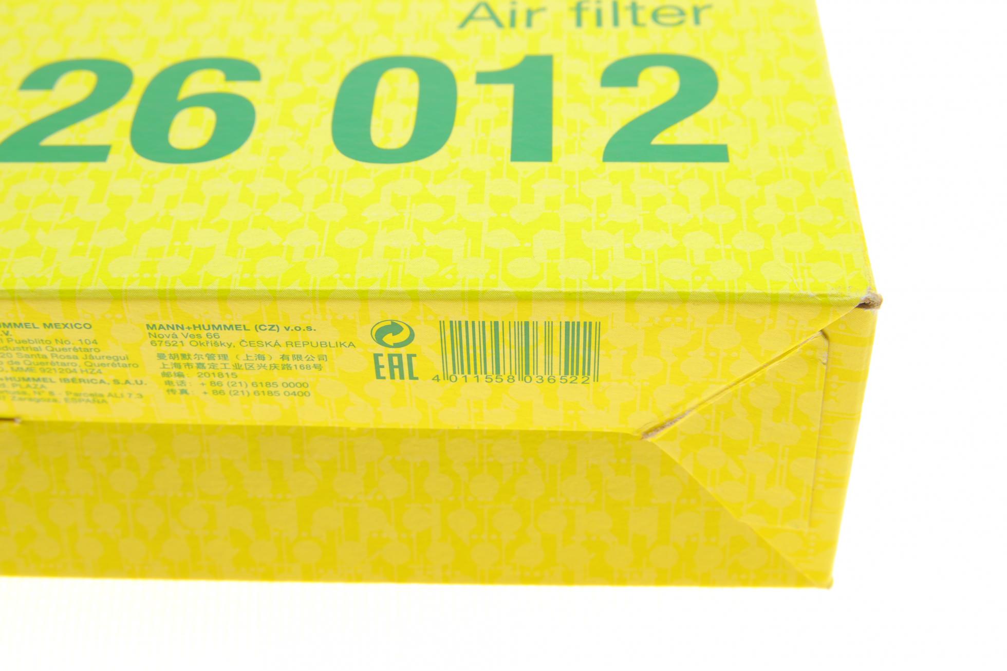 C26012 MANN-FILTER