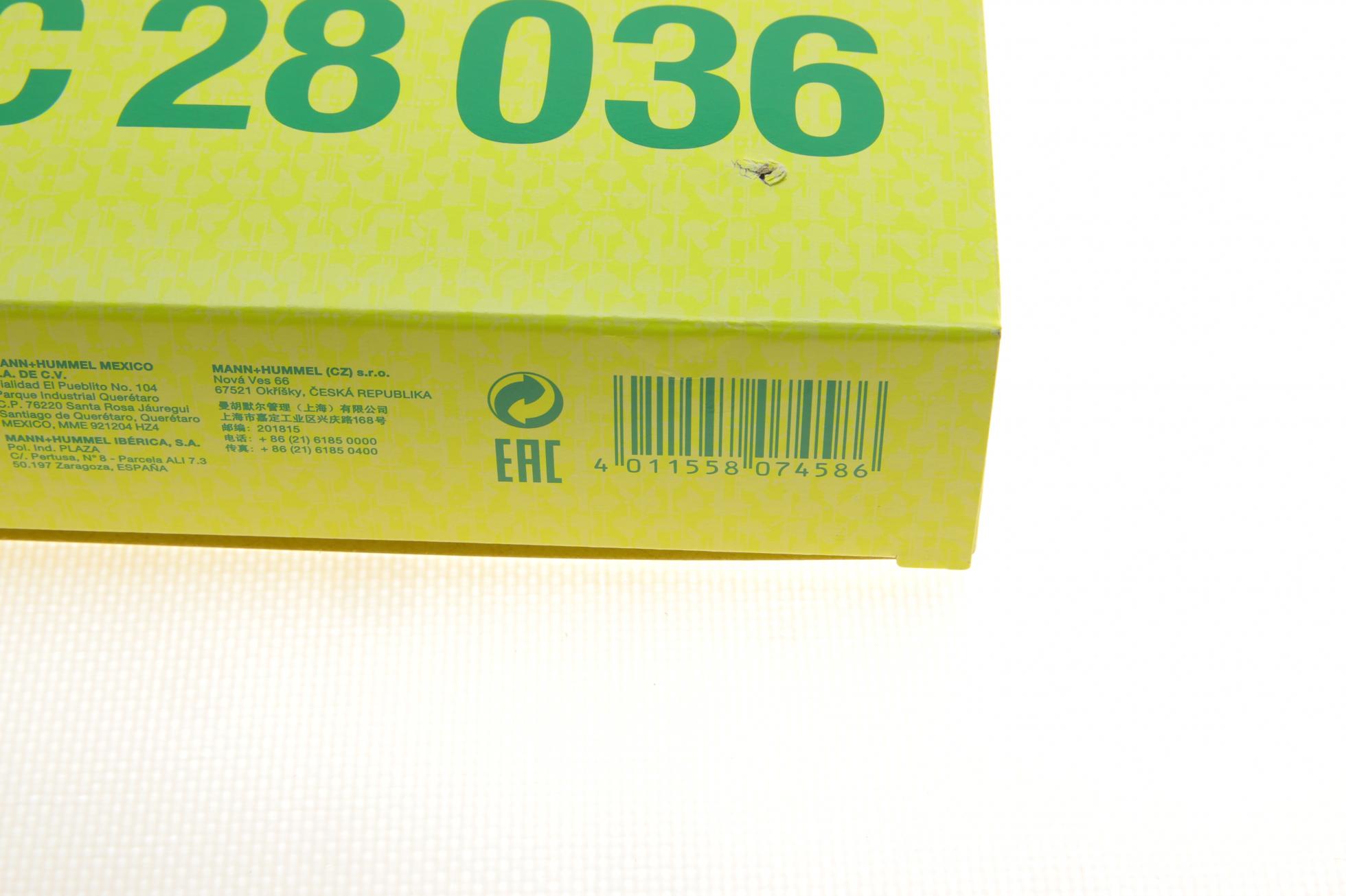 C28036 MANN-FILTER