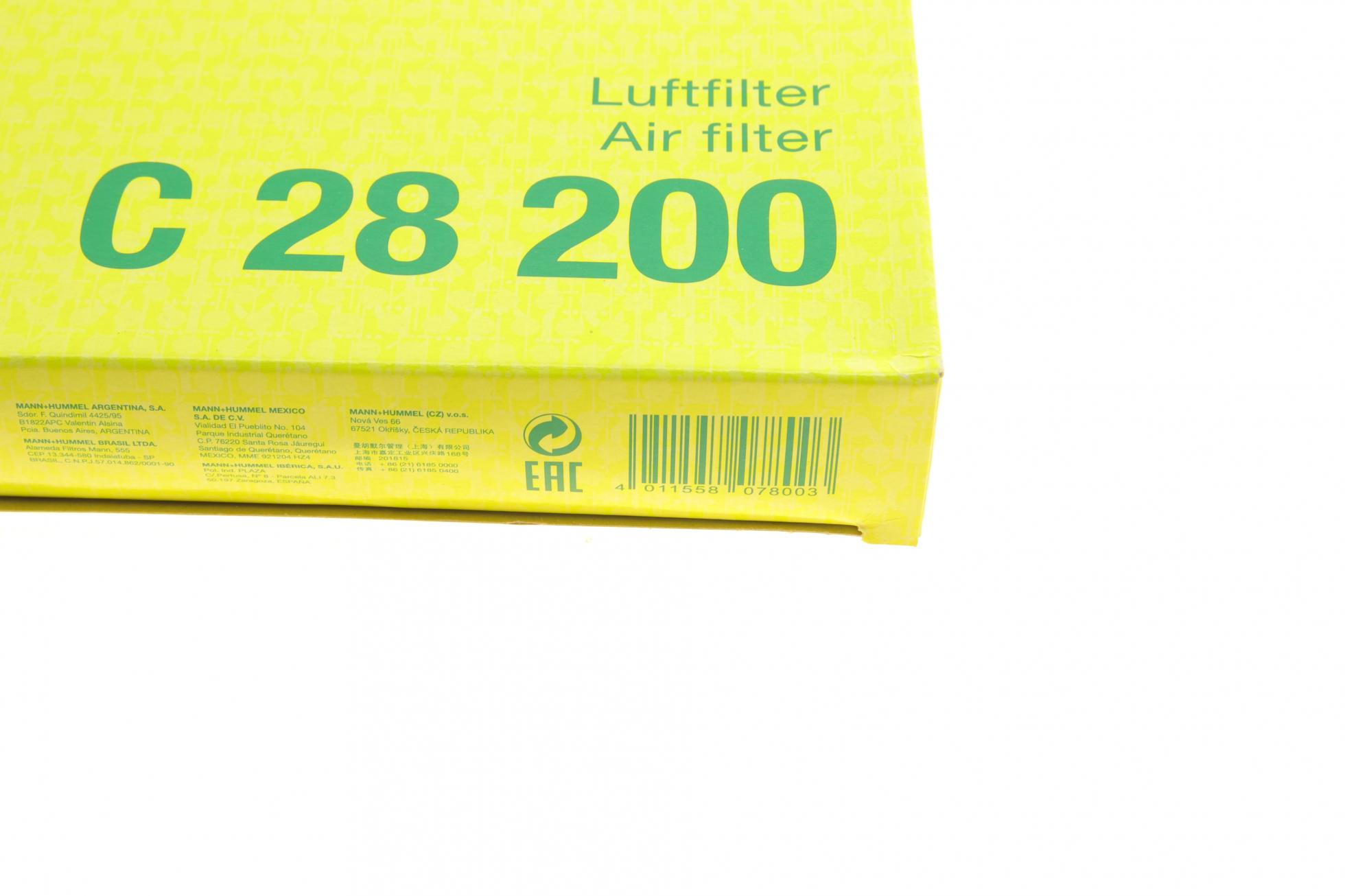 C28200 MANN-FILTER