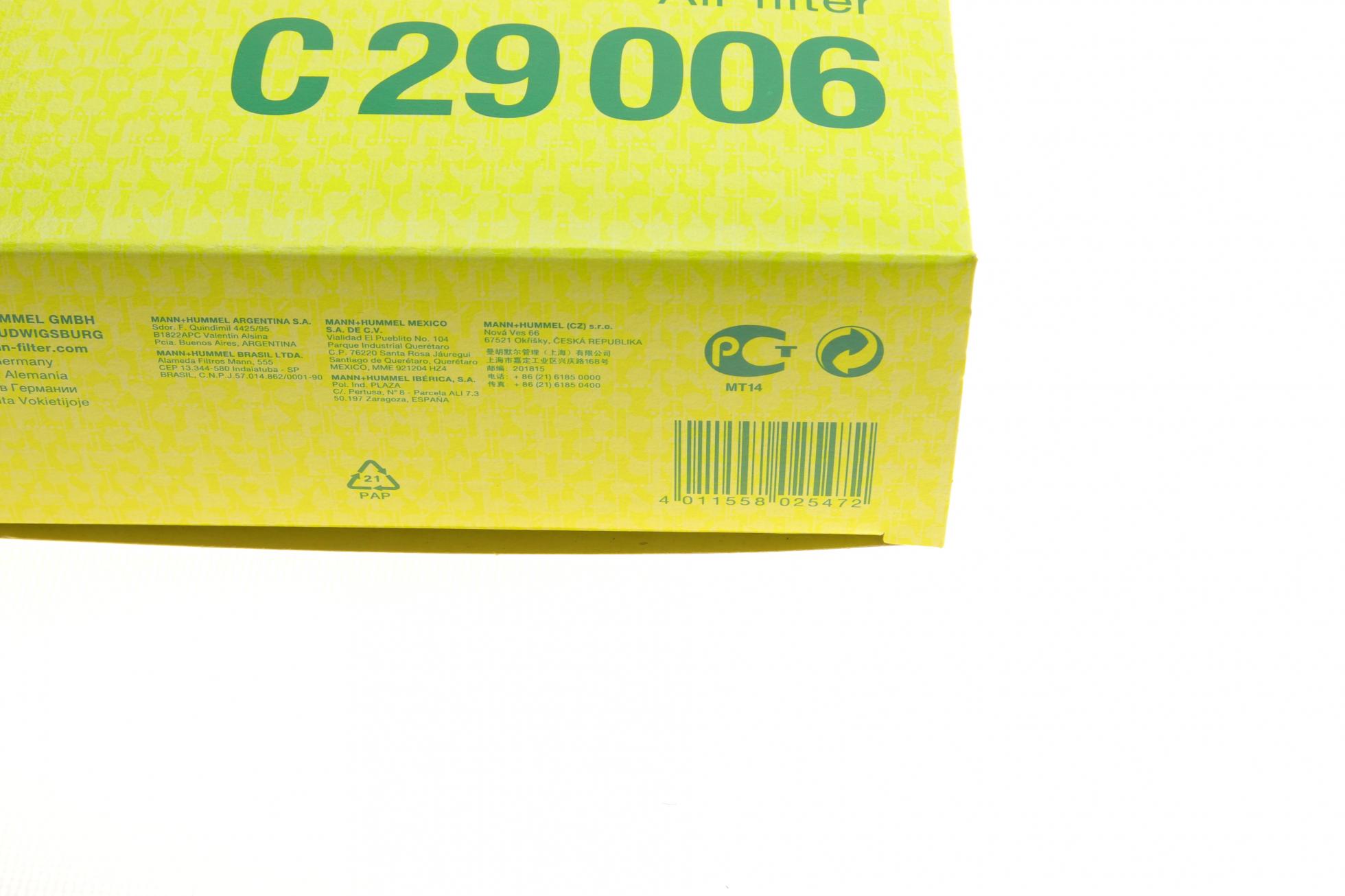C29006 MANN-FILTER