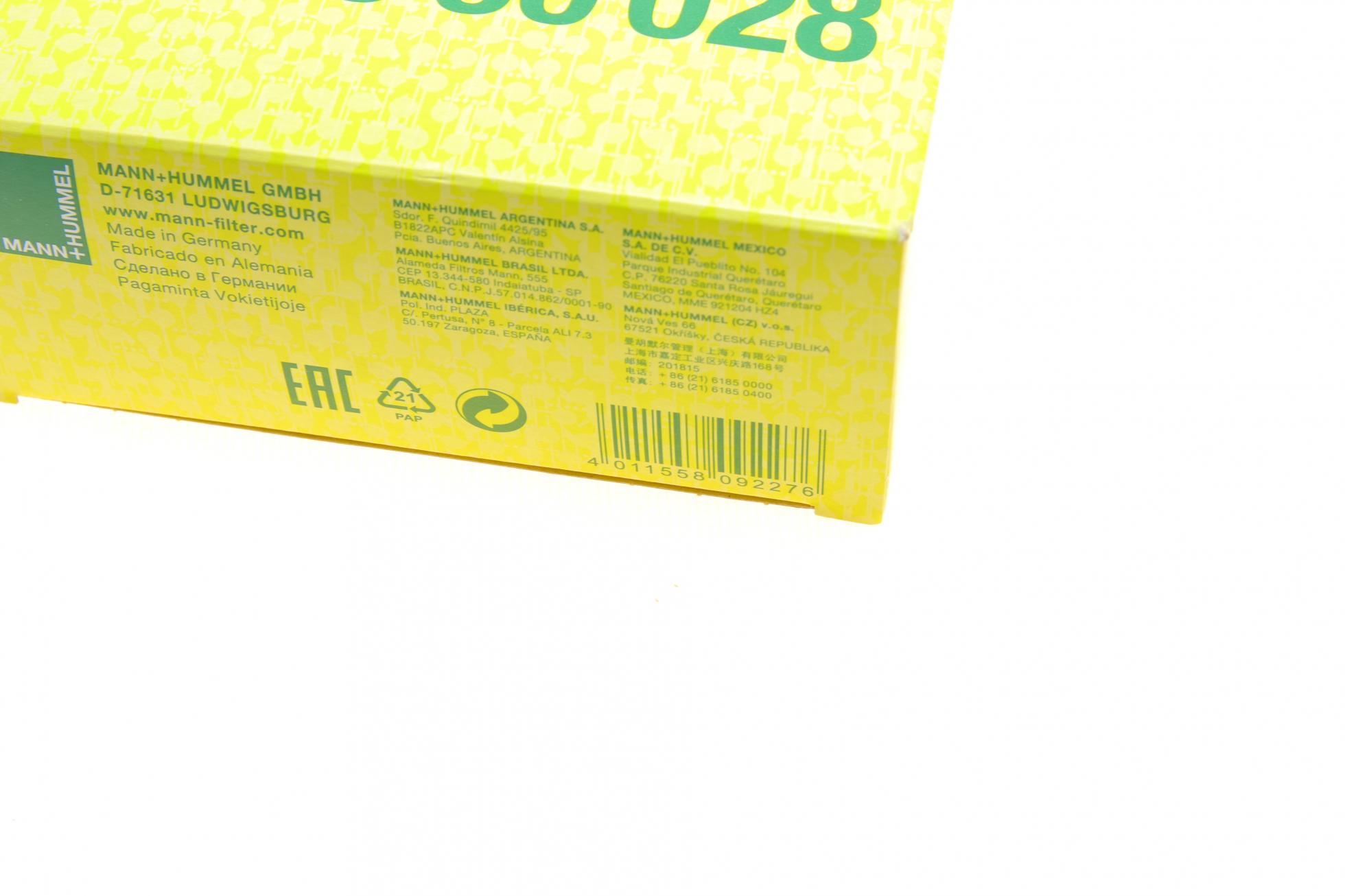 C30028 MANN-FILTER