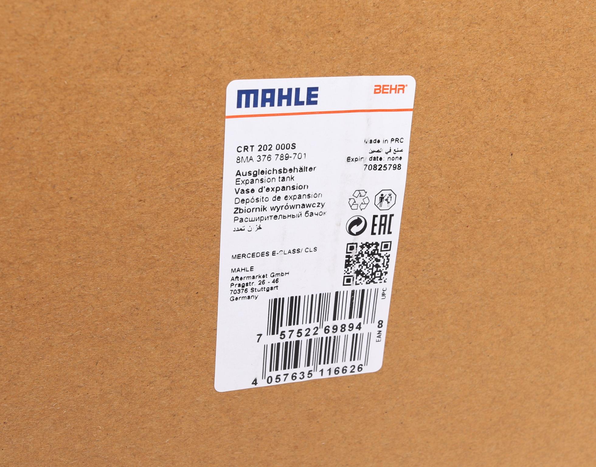 CRT202000S MAHLE
