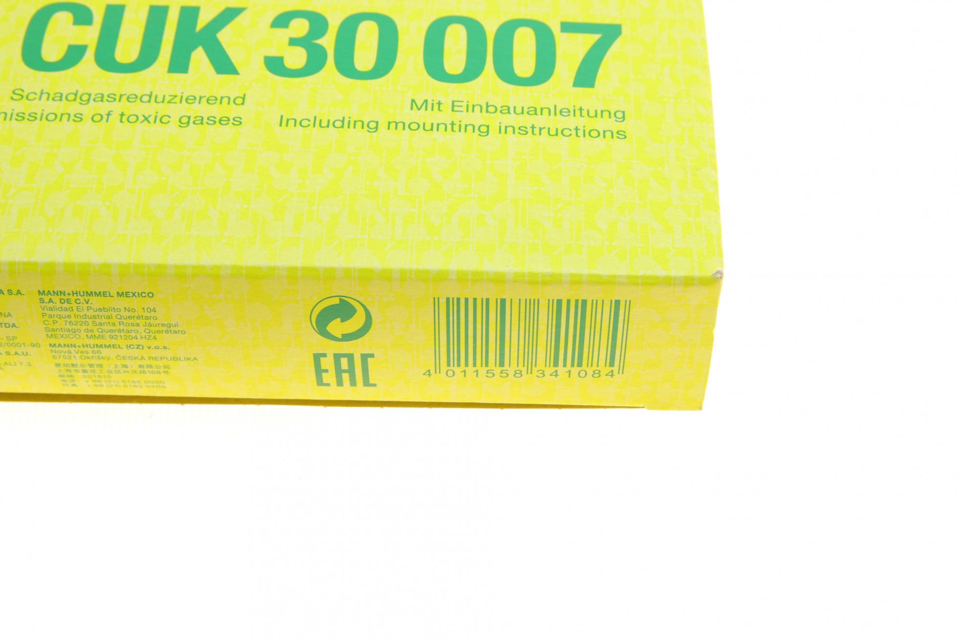 CUK30007 MANN-FILTER