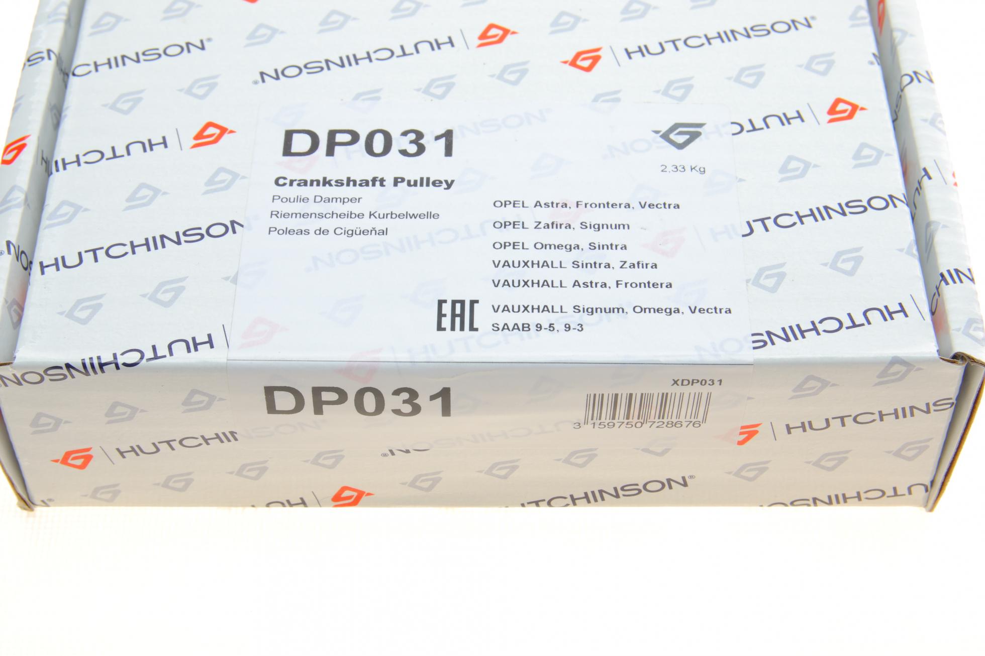 DP031 HUTCHINSON