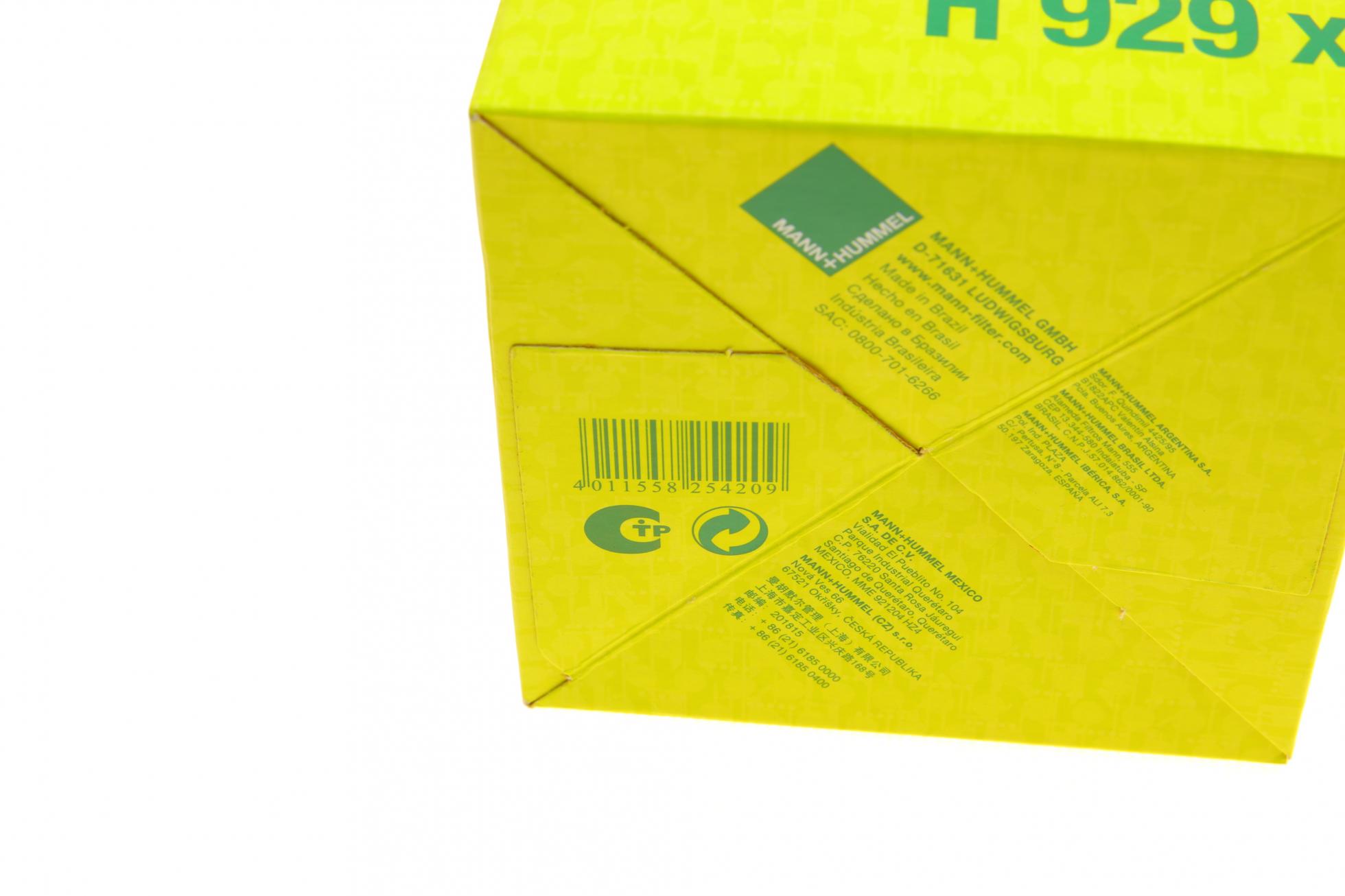 H929X MANN-FILTER