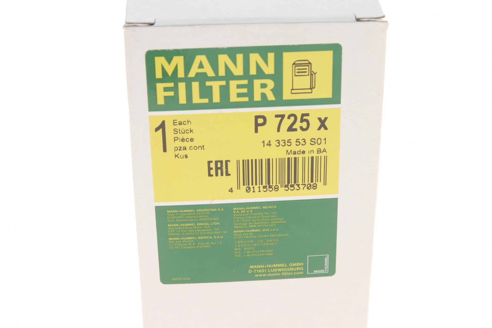 P725X MANN-FILTER