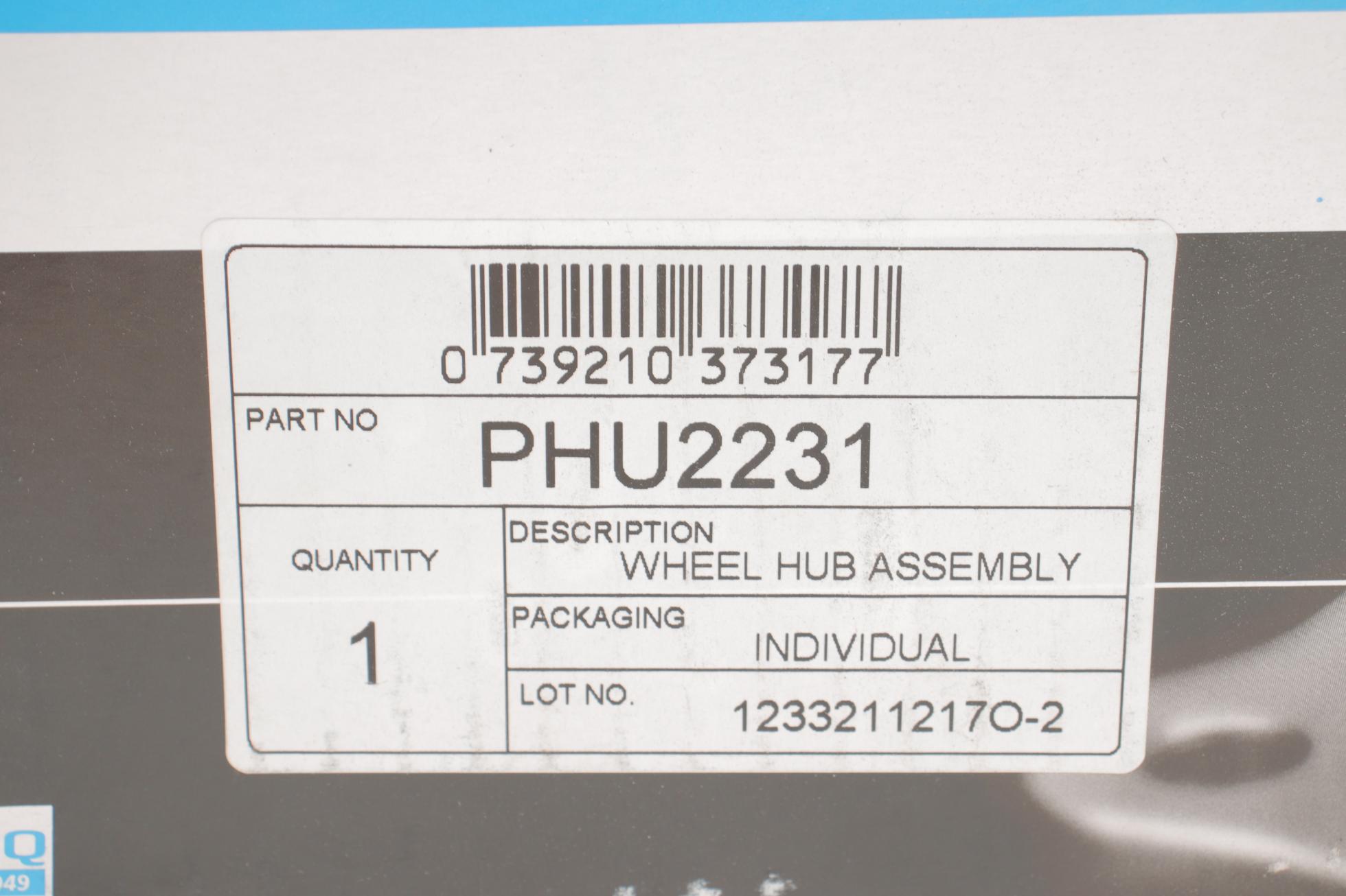 PHU2231 PFI