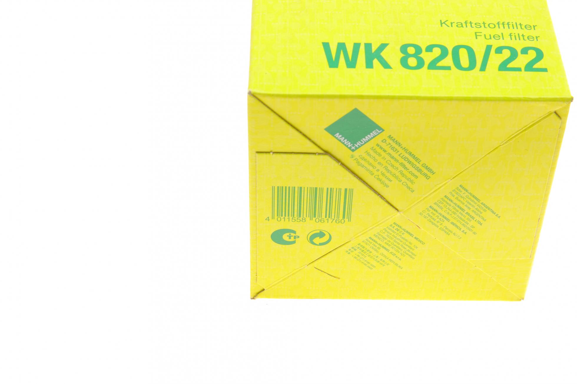 WK82022 MANN-FILTER