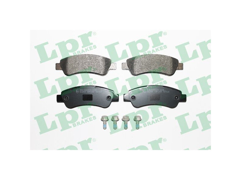 Колодки гальмівні дискові задні FIAT Ducato 06-14; PEUGEOT Boxer 06-14; CITROEN Jumper 06-14