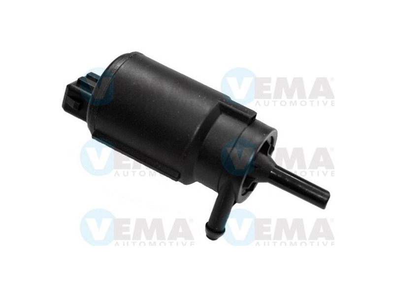 Насос бачка омивача FIAT Doblo 09-23, Ducato 06-14, Ducato 14-, Fiorino 07-, Doblo 15-23, Qubo 08-19, 500 07-20, Tipo 15-, Linea 07-18; PEUGEOT Bipper 08-17; CITROEN Nemo 08-17; OPEL Combo D 11-