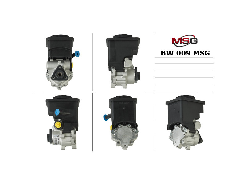 Насос ГУР новий BMW 3 E-46 98-05, BMW 5 E-39 95-03, BMW 7 E-38 95-02, BMW X3 E-83  03-09, BMW X5