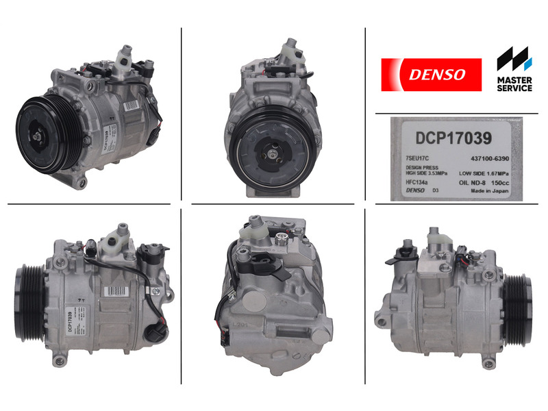 Компресор кондиціонера  новий MERCEDES-BENZ Vito W639 03-14, CLS C219 03-10, E-Class W211 02-09