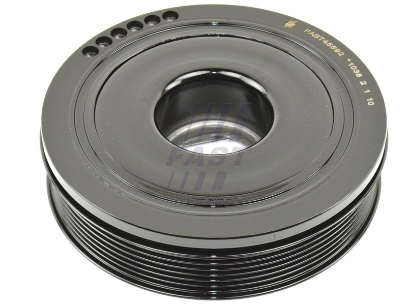 Шків колінвала демпферний 7 струмочків RENAULT Megane III 09-16, Megane II 03-09, Trafic 00-14, Scenic III 09-16, Scenic II 03-09, Laguna 07-15, Laguna 00-07, Latitude 10-15, Espace 02-15, Koleos 08-1