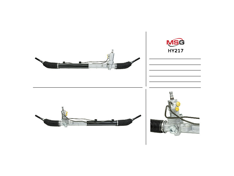 Кормова рейка с ГУР нова HYUNDAI SANTA FE 2006-2010