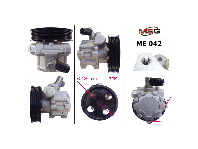 Насос ГПК  новий Mercedes-Benz ML W164 05-11, Mercedes-Benz CLK W209 02-10, Mercedes-Benz Sprinter 906 06-18