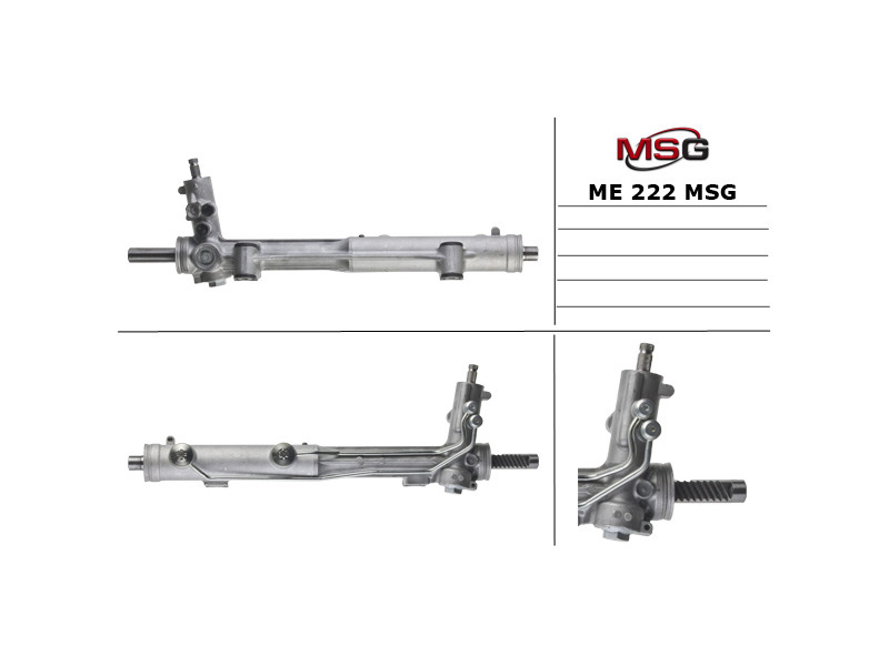 Рульова рейка з ГПК нова  Mercedes-Benz ML W163 98-05