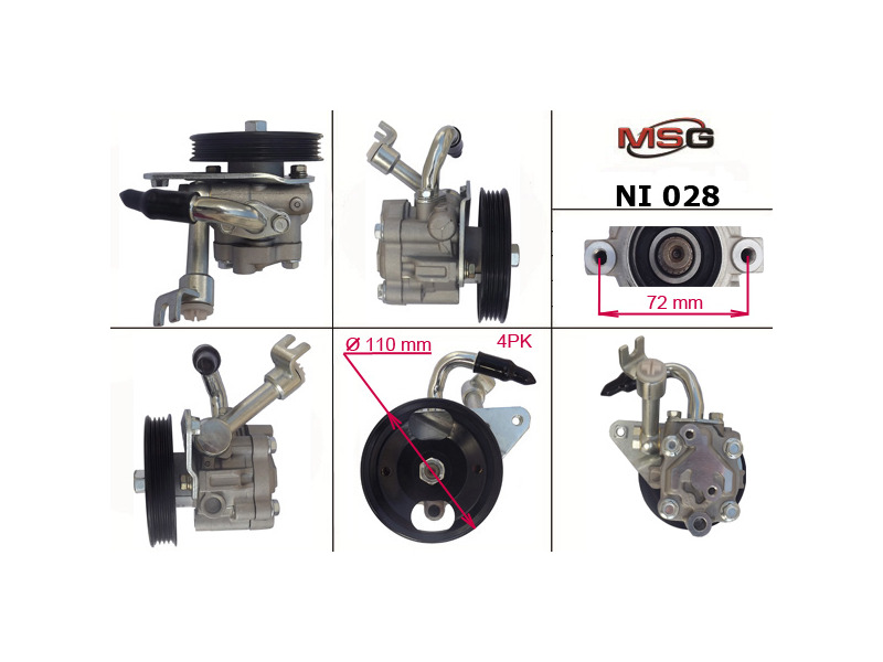 Насос ГПК  новий Renault Latitude 10-15, Nissan Teana 03-08, Nissan Murano 02-08