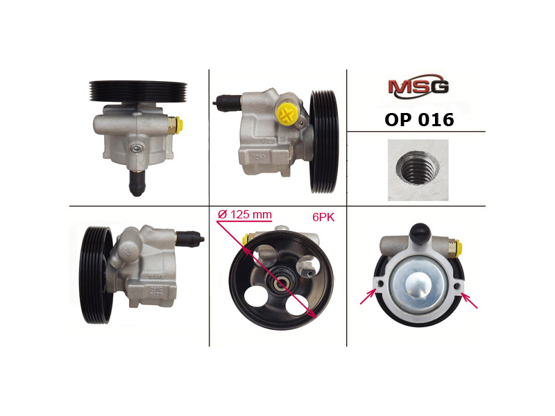 Насос ГПК  новий Renault Master II 97-10, Nissan Interstar 01-10, Opel Vivaro 01-14