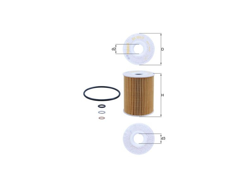 OX3553D MAHLE