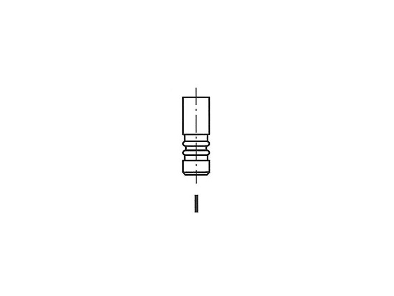 Клапан випускний Fiat Bravo 95-01, Fiat Stilo 01-10, Lancia Ypsilon 03-11