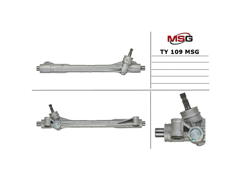 Рульова рейка без ГПК нова  Toyota RAV4 05-13