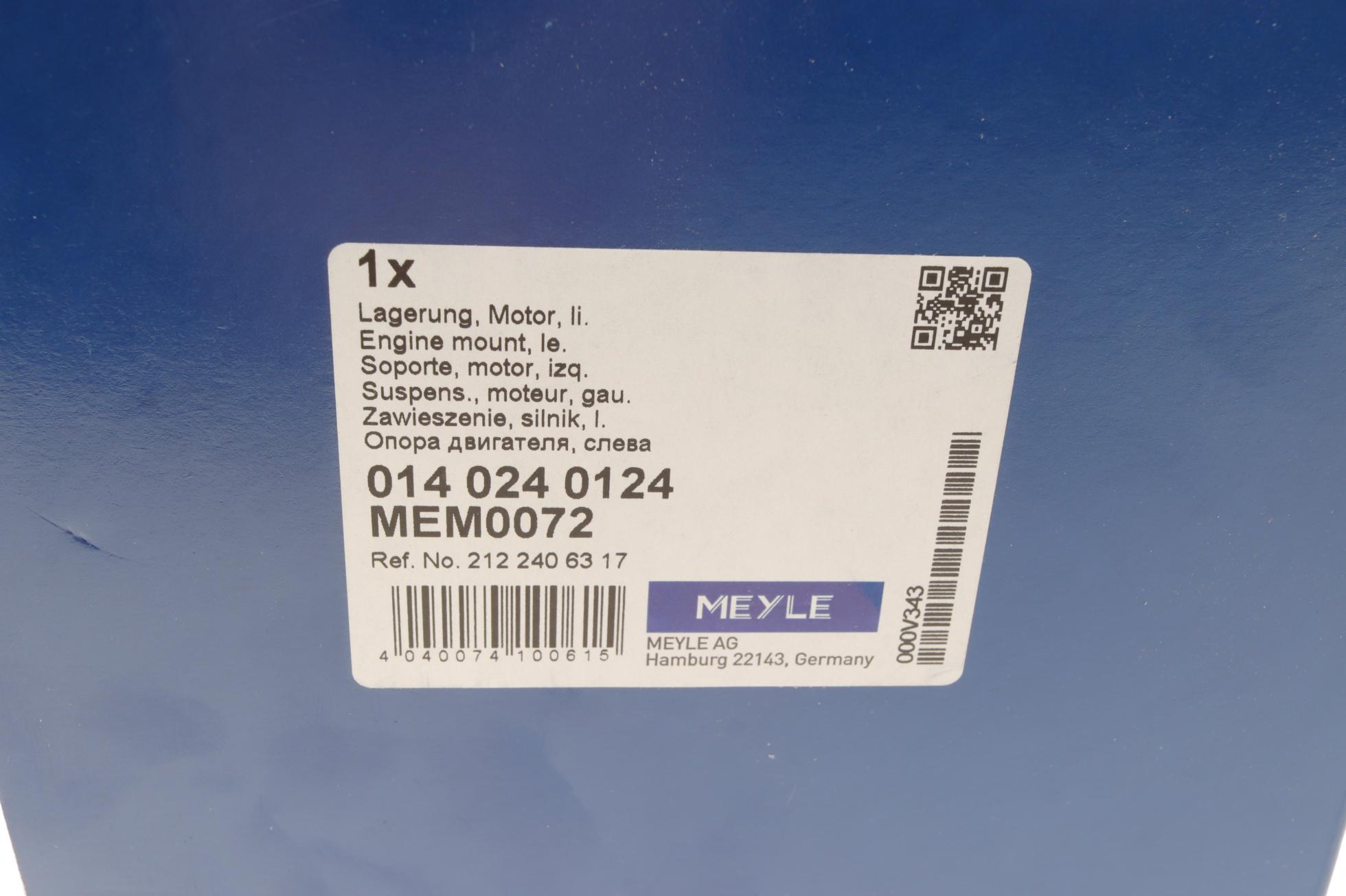 0140240124 MEYLE