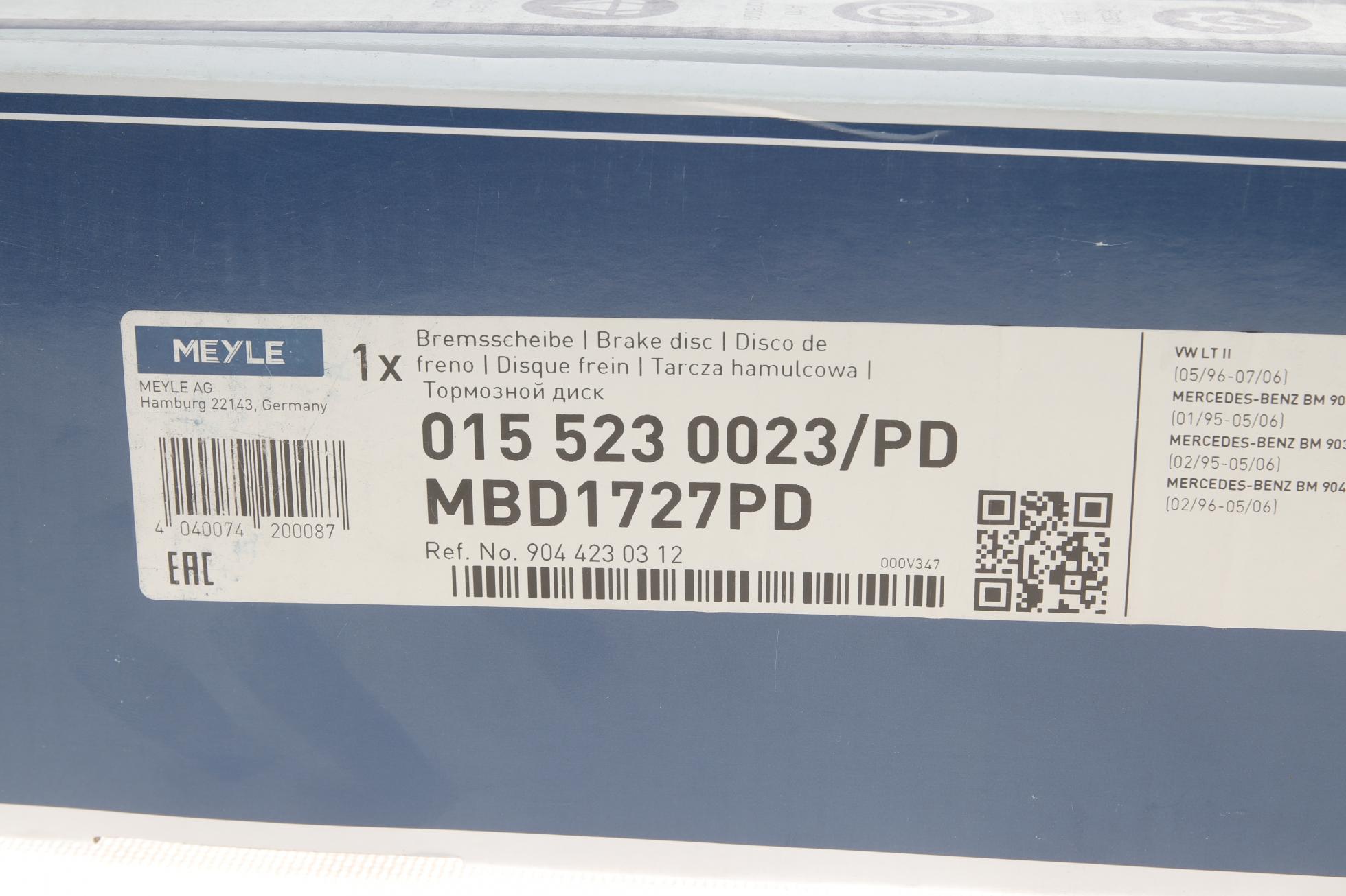 0155230023PD Meyle