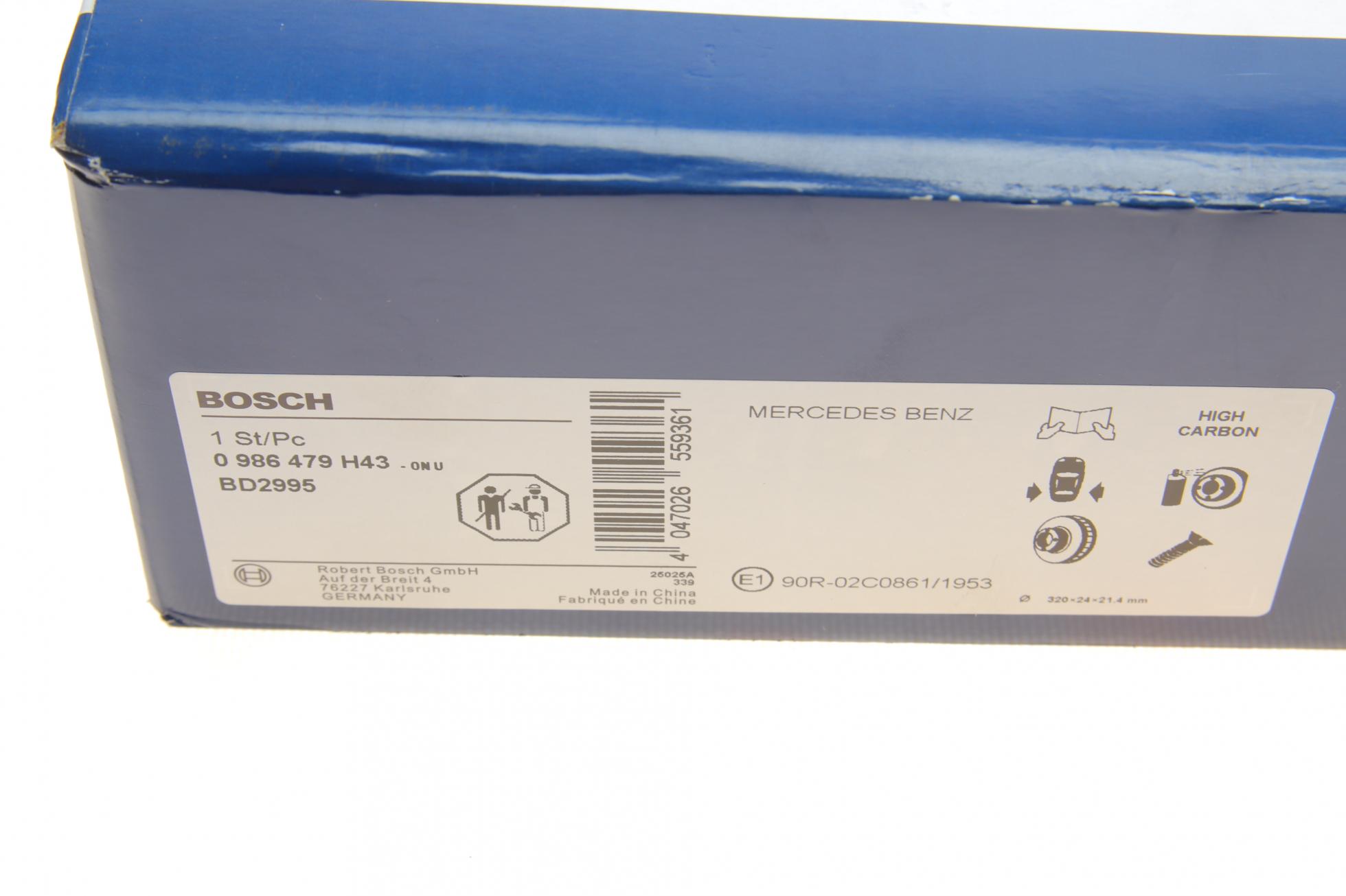 0986479H43 BOSCH