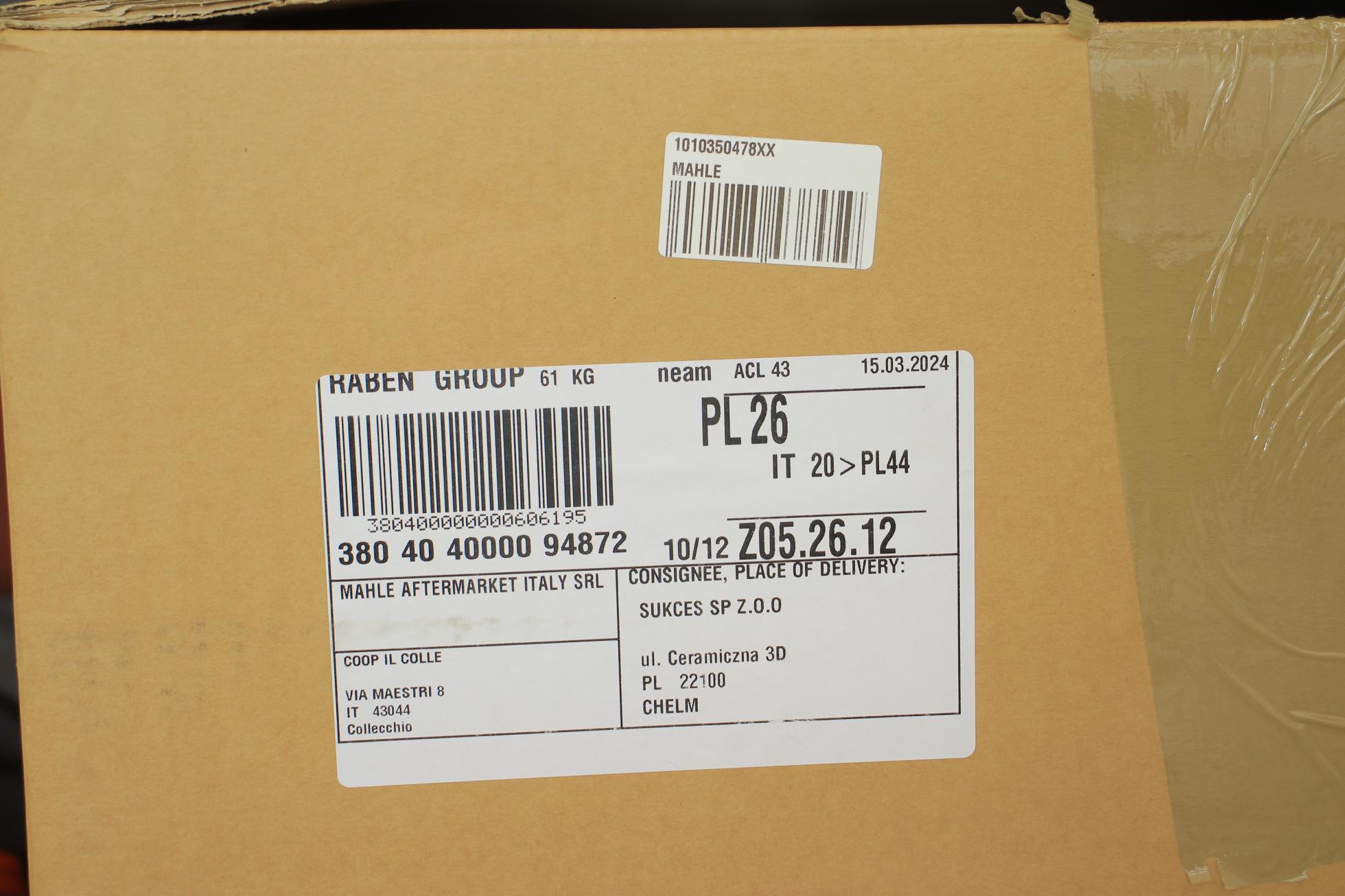 1010350478XX MAHLE