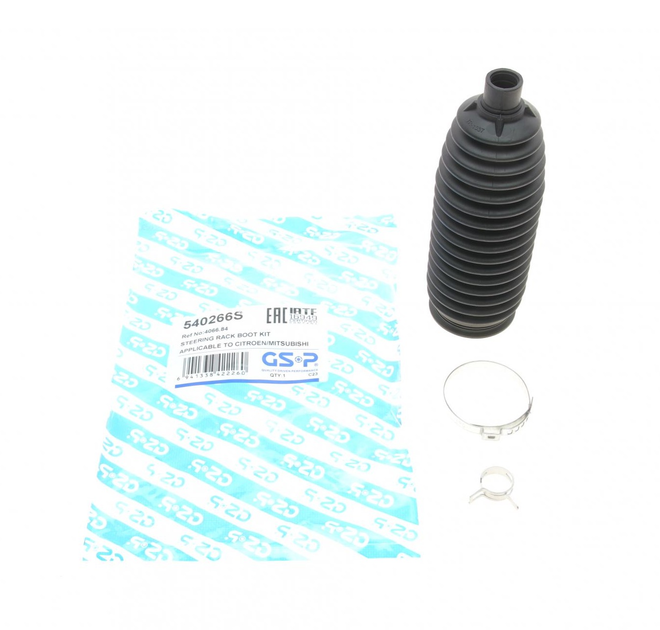 Пильник рейки рульової Peugeot 4007/Citroen C Crosser 07-13 (14x47x175)