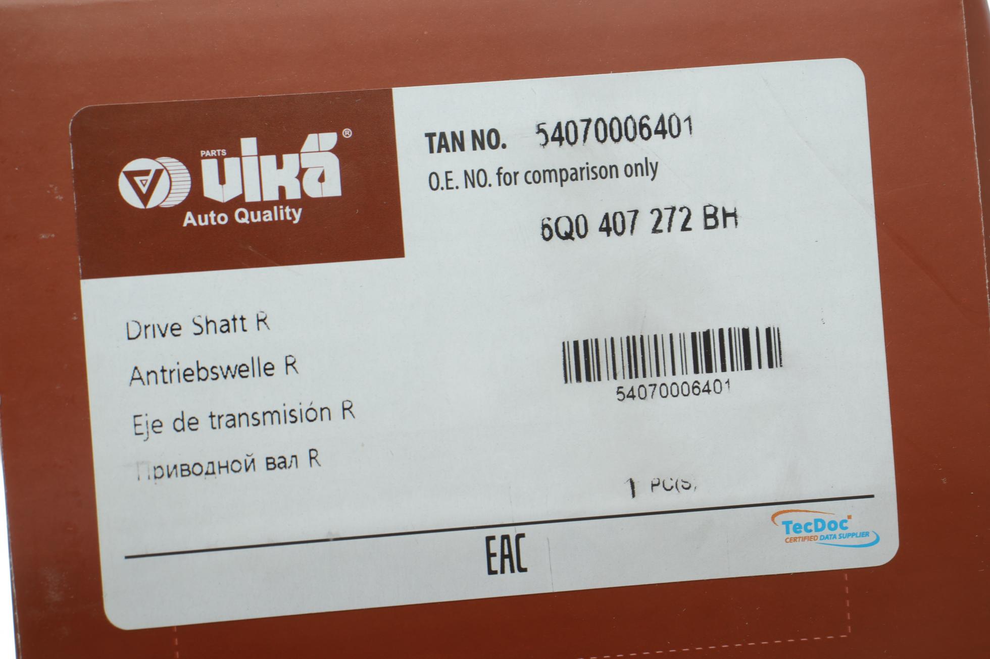 54070006401 VIKA