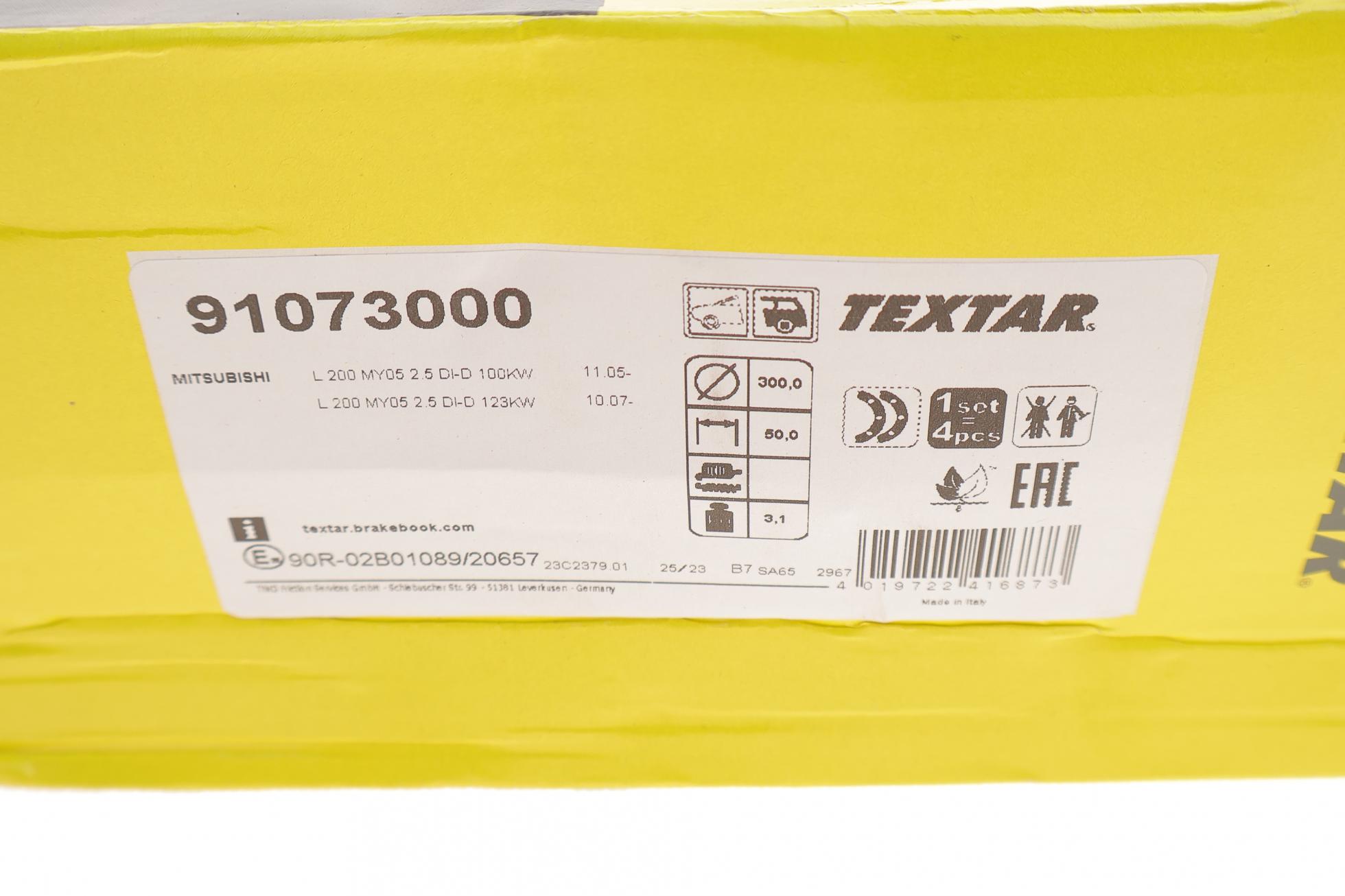 91073000 TEXTAR