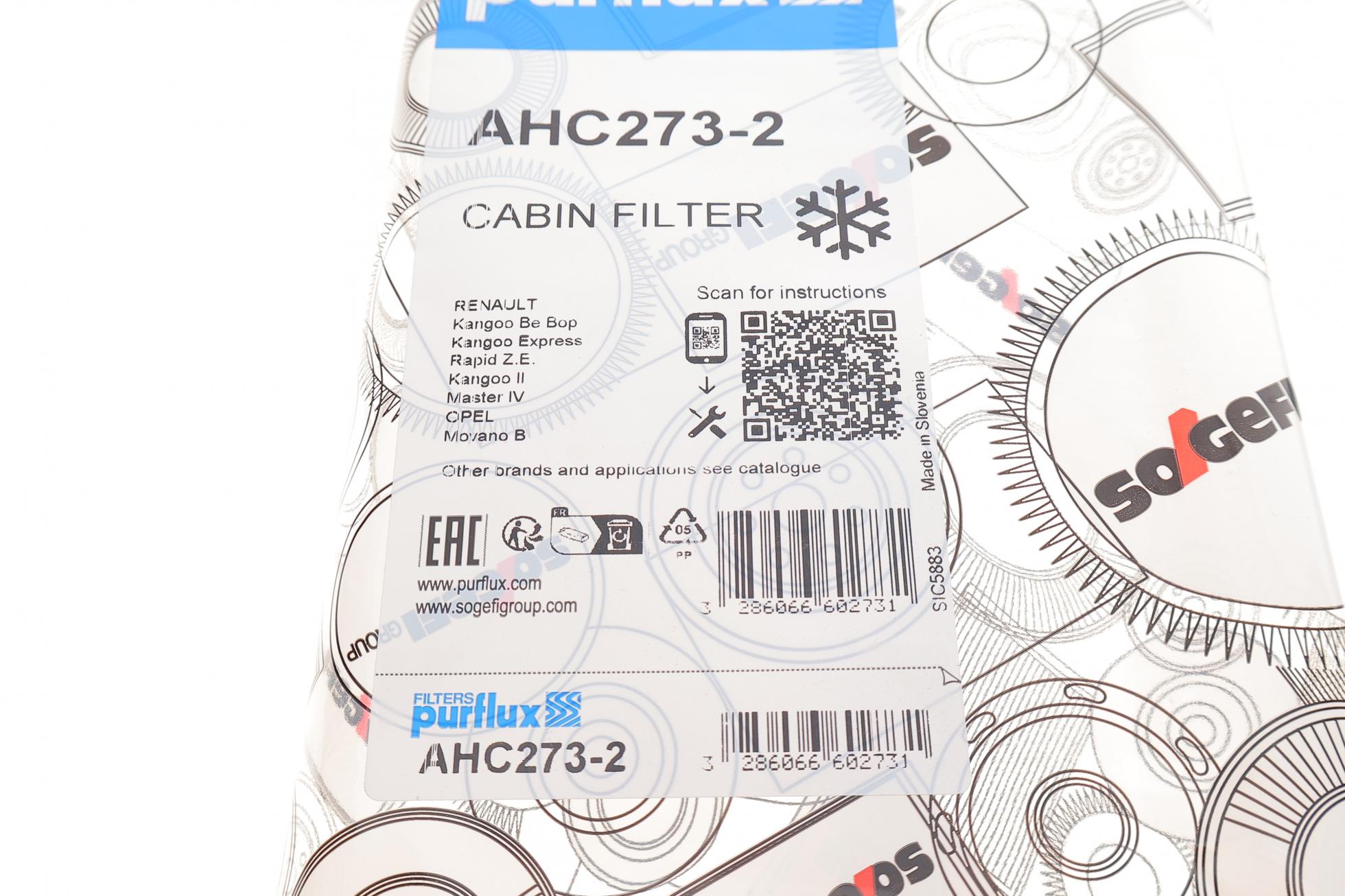 AHC2732 PURFLUX